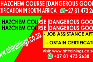 Dangerous Goods Hazchem Certificate Training Course