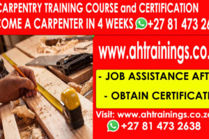 Carpentry Certificate Training Course