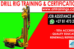 drill rig certificate training course