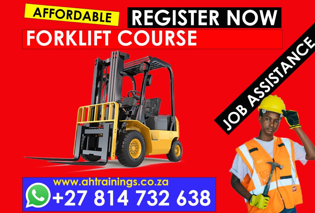 Forklift Certificate Training Course Forklift Course Prices Forklift Certificate Forklift Training Prices Forklift Licence Cost Prices Forklift Cost Prices in South Africa