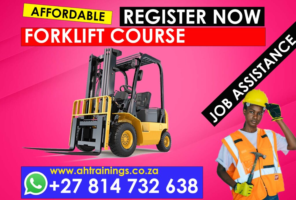 Forklift Certificate Training Course Forklift Course Prices Forklift Certificate Forklift Training Prices Forklift Licence Cost Prices Forklift Cost Prices in South Africa