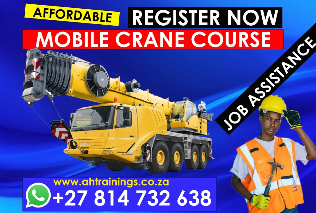 Mobile Crane Certificate Training Course Mobile Crane Course Prices Mobile Crane Certificate Mobile Crane Training Prices Mobile Crane Licence Cost Prices Mobile Crane Cost Prices in South Africa Crane Operator Course Price Crane Certificate Crane Training Prices Crane Licence Cost Prices Crane Cost Prices in South Africa