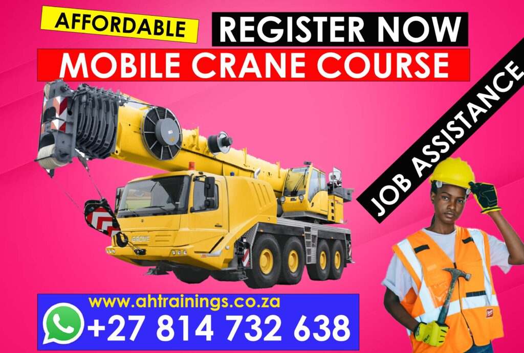 Mobile Crane Certificate Training Course Mobile Crane Course Prices Mobile Crane Certificate Mobile Crane Training Prices Mobile Crane Licence Cost Prices Mobile Crane Cost Prices in South Africa Crane Operator Course Price Crane Certificate Crane Training Prices Crane Licence Cost Prices Crane Cost Prices in South Africa