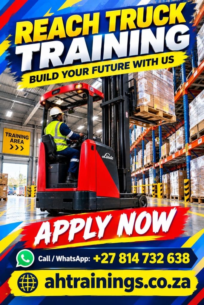 Reach Truck Certificate Training Course Reach Truck Course Prices Reach Truck Certificate Reach Truck Training Prices Reach Truck Licence Cost Prices Reach Truck Cost Prices in South Africa