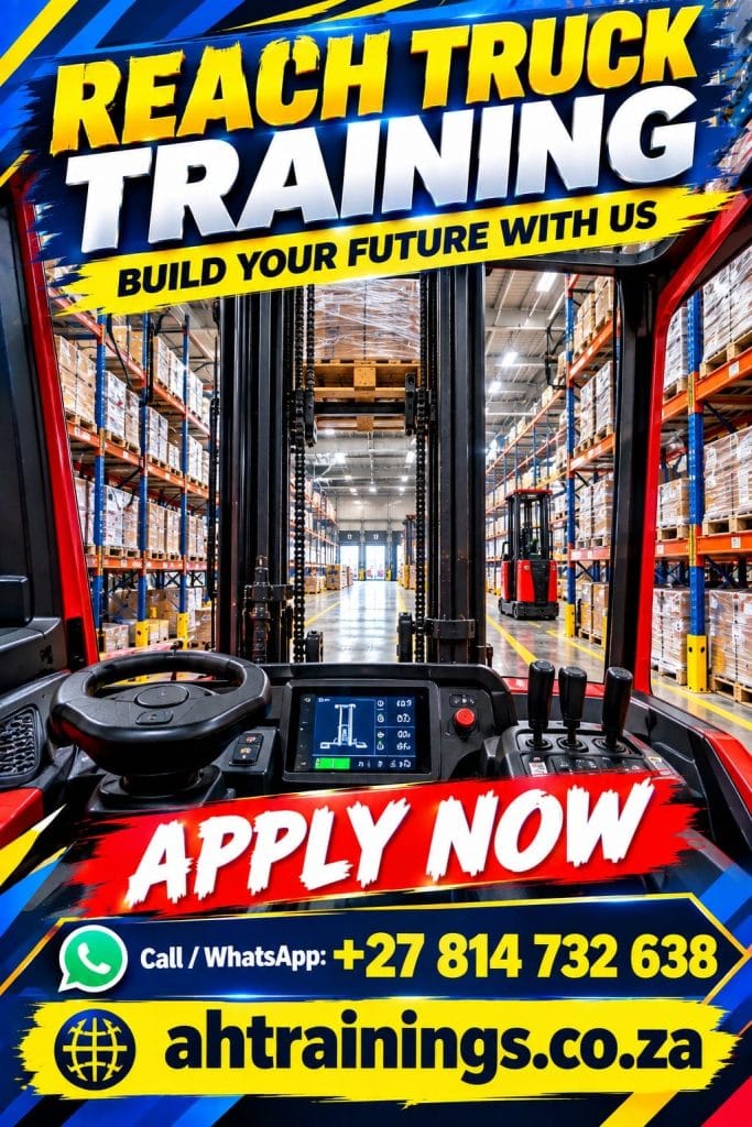 Reach Truck Certificate Training Course Reach Truck Course Prices Reach Truck Certificate Reach Truck Training Prices Reach Truck Licence Cost Prices Reach Truck Cost Prices in South Africa