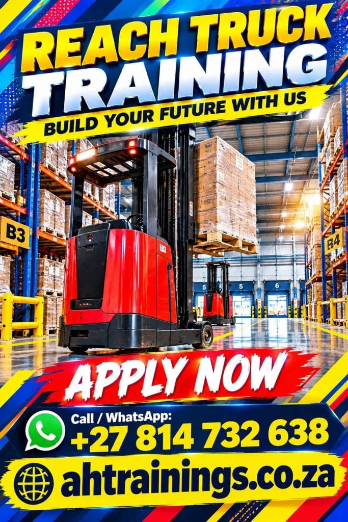 Reach Truck Certificate Training Course Reach Truck Course Prices Reach Truck Certificate Reach Truck Training Prices Reach Truck Licence Cost Prices Reach Truck Cost Prices in South Africa