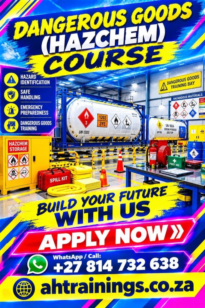 Dangerous Goods Hazchem Certificate Training Course Dangerous Goods Course Prices Dangerous Goods Certificate Price Dangerous Goods Training Prices Dangerous Goods Cost Prices in South Africa Hazchem Course Prices Hazchem Certificate Price Hazchem Training Prices Hazchem Cost Prices in South Africa