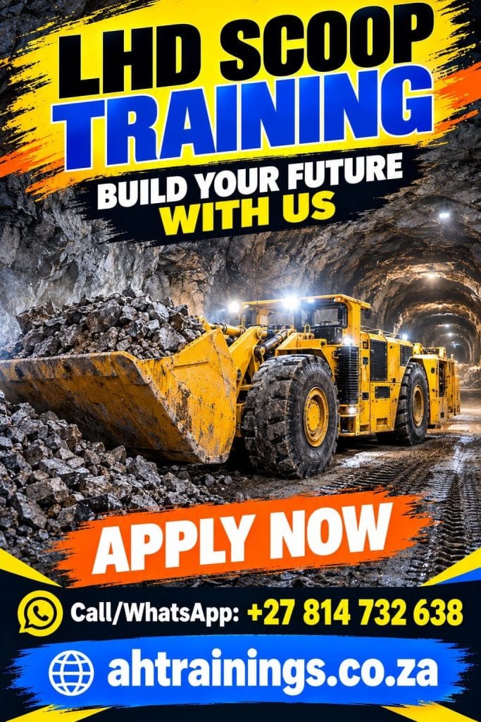 LHD Scoop Certificate Training Course LHD Scoop Course Prices LHD Scoop Certificate LHD Scoop Training Prices LHD Scoop Licence Cost Prices LHD Scoop Cost Prices in South Africa