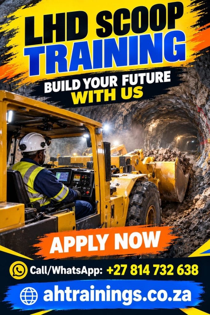 LHD Scoop Certificate Training Course LHD Scoop Course Prices LHD Scoop Certificate LHD Scoop Training Prices LHD Scoop Licence Cost Prices LHD Scoop Cost Prices in South Africa