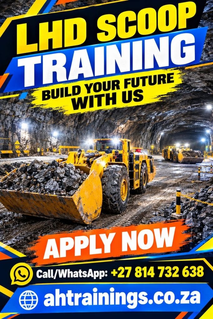 LHD Scoop Certificate Training Course LHD Scoop Course Prices LHD Scoop Certificate LHD Scoop Training Prices LHD Scoop Licence Cost Prices LHD Scoop Cost Prices in South Africa