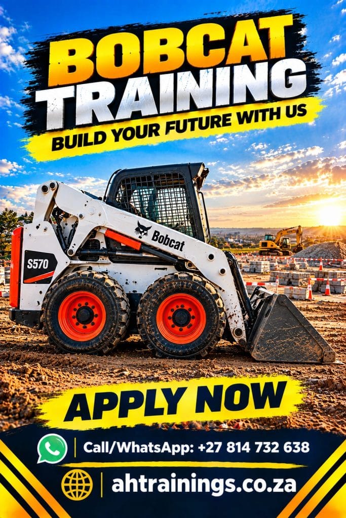 Bobcat Certificate Training Course Bobcat Course Prices Bobcat Operator Certificate Bobcat Training Prices Bobcat Licence Cost Prices Bobcat Cost Prices in South Africa Skid Steer Course Prices Skid Steer Operator Certificate Skid Steer Training Prices Skid Steer Licence Cost Prices Skid Steer Cost Prices in South Africa