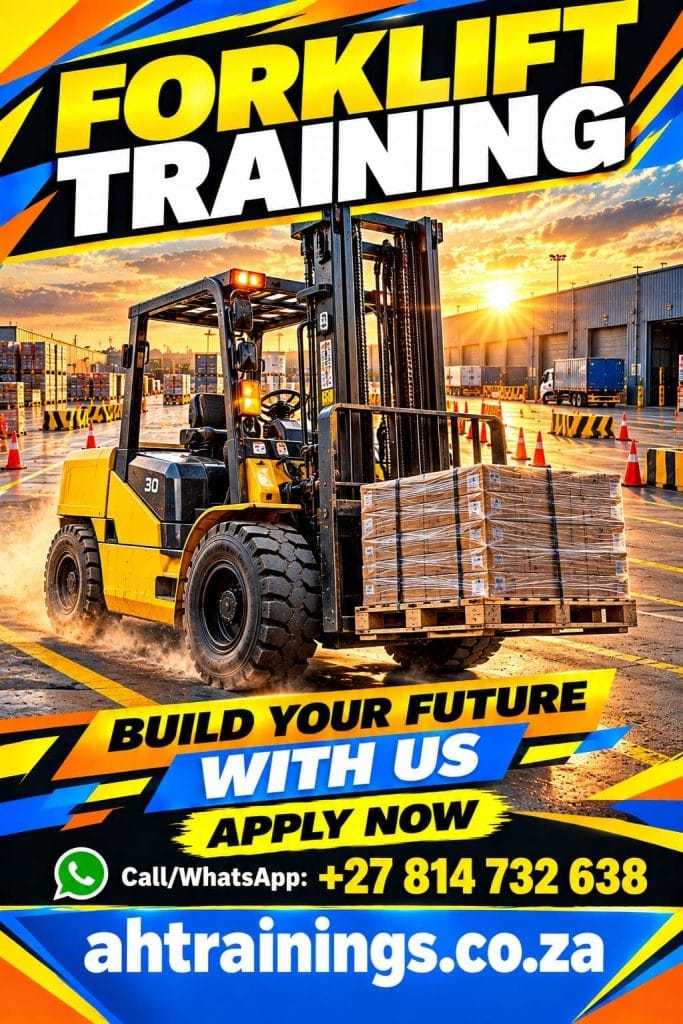 Forklift Certificate Training Course Forklift Course Prices Forklift Certificate Forklift Training Prices Forklift Licence Cost Prices Forklift Cost Prices in South Africa