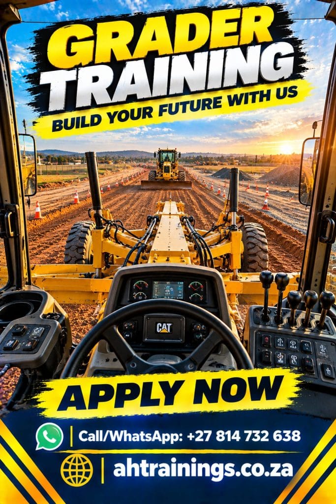 Grader Certificate Training Course Grader Course Prices Grader Operator Certificate Grader Training Prices Grader Licence Cost Prices Grader Cost Prices in South Africa