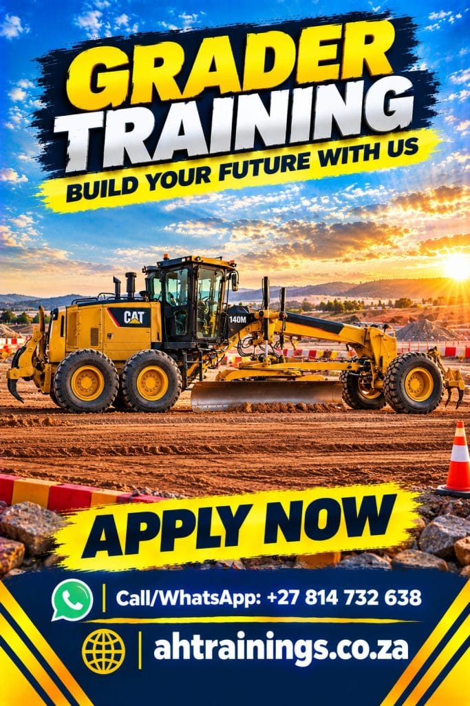 Grader Certificate Training Course Grader Course Prices Grader Operator Certificate Grader Training Prices Grader Licence Cost Prices Grader Cost Prices in South Africa
