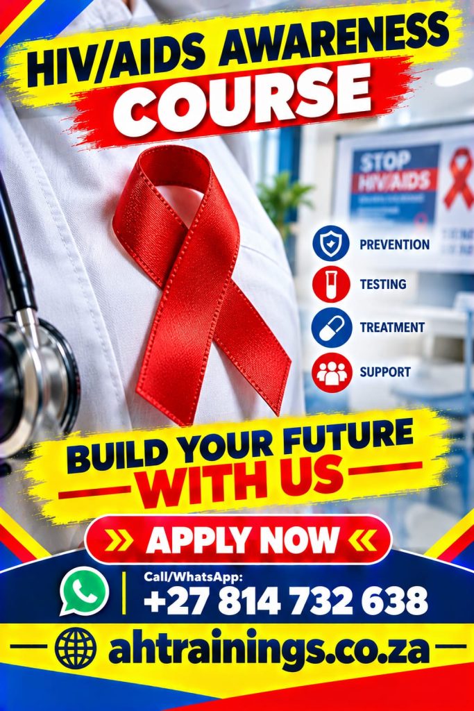 HIV/AIDS Awareness Certificate Training Course HIV/AIDS Awareness Course Prices HIV/AIDS Awareness Certificate HIV/AIDS Awareness Training Prices HIV/AIDS Awareness Certificate Cost Prices HIV/AIDS Awareness Training Cost Prices in South Africa